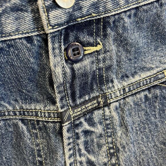 VTG La Jean de Marithe Francois Girbaud 90s Jeans 38M Baggy Barrel Jeans -11S604 - Picture 12 of 14